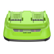 Ультрабыстрое двойное зарядное устройство Greenworks 24V G24X2C8 8A