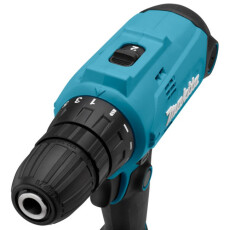 Сетевая дрель-шуруповерт Makita DF 0300X3 + набор бит (10 шт.)