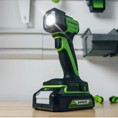 Фонарь аккумуляторный Greenworks G24SL200 24В