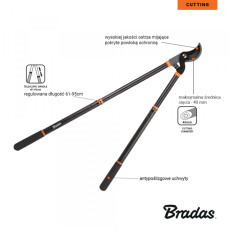 Секатор заходного типа телескопическая BRADAS V-SERIES 40 мм