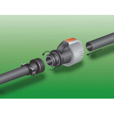 Соединитель Gardena 25 мм x 1” - наружн. резьба