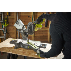 Аккумуляторная торцовочная пила RYOBI RMS18190-140G ONE+ (АКБ и ЗУ)