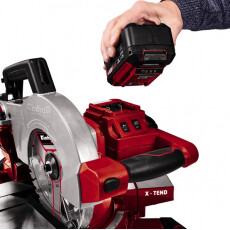 Торцовочная пила аккумуляторная Einhell TE-MS 18/210 Li-Solo