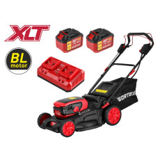 Газонокосилка аккумуляторная WORTEX CLM 4536-4 XLT SET (2 АКБ 6Ач + ЗУ)