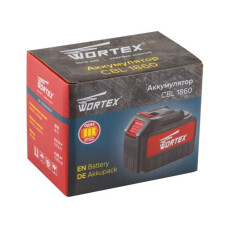 Аккумулятор WORTEX CBL 1860 18,0 В, 6,0 А/ч, Li-Ion