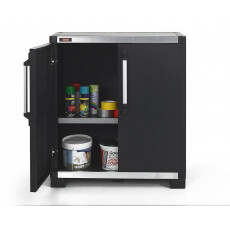 Шкаф уличный Keter XL PRO BASE UTILITY низкий (черный)