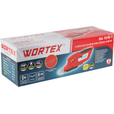 Аккум. ножницы садовые WORTEX SG 7215-1 в кор.+насадка-кусторез