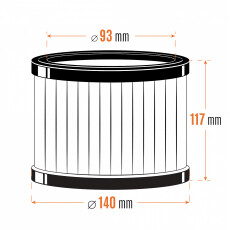 Фильтр HEPA DAEWOO DAVC 25HF