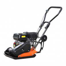 Виброплита Skiper C60PRO-2 (168F, колёса, мат)