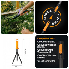 Культиватор FISKARS Grebber OneClick