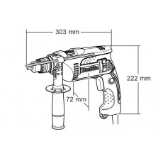 Дрель ударная Makita HP 1641 F