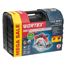 Аккумуляторная циркулярная пила WORTEX CCS 1819-1 в чем. ALL1 XLT SET