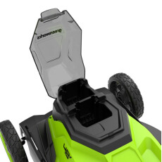 Аккумуляторная газонокосилка Greenworks GD24X2LM411 2×24V (без АКБ и ЗУ)