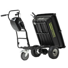Аккумуляторная садовая тележка Greenworks 82GC 82В