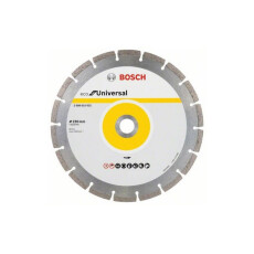 Алмазный круг 230х22 мм универсальный сегмент. BOSCH ECO UNIVERSAL (сухая резка)