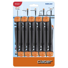 Капельница на спице Claber 1/4" 0-40л/ч (1 отв.), 10 шт.
