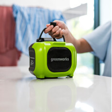 Беспроводная акустическая система Greenworks GPT-MNBS 24V с гибридным питанием (без АКБ и ЗУ)