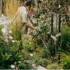 Черенок деревянный FISKARS OneClick L 140см