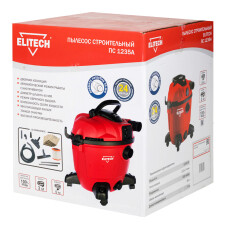 Строительный пылесос Elitech ПС 1235А