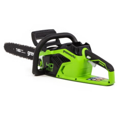 Пила цепная аккумуляторная Greenworks GD40CS18K5 40В (АКБ 5А/ч + ЗУ)