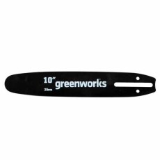 Шина сменная для высоторезов-сучкорезов и цепных пил Greenworks 25 см