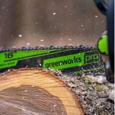 Пила цепная аккумуляторная Greenworks GD60CS25K4 60В (АКБ 4Ач + ЗУ)