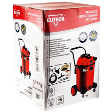 Строительный пылесос Elitech ПС 1260А