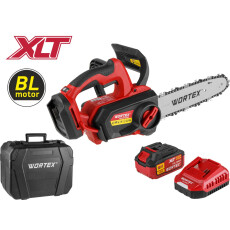 Аккумуляторная цепная пила WORTEX CEC 2518-3 в чем. ALL1 XLT SET