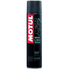 Шампунь Motul E9 WASH & WAX SPRAY с полиролью, 400 мл