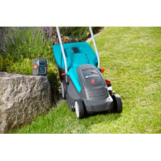 Комплект Gardena - Газонокосилка аккумуляторная PowerMax Li-40/32 + Ножницы для живой изгороди аккуму.PowerCut Li-40/60