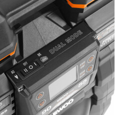 Компрессор аккумуляторный безмасляный 21В/220В DAEWOO DAC 90SLi SET