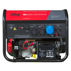 Генератор бензиновый FUBAG BS 8500 A ES DUPLEX с электростартером и коннектором автоматики