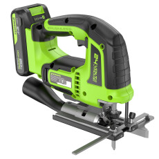 Лобзик аккумуляторный Greenworks GD24JS120 24В (АКБ 2Ач + ЗУ)