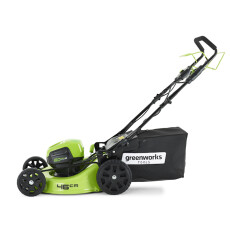 Аккумуляторная газонокосилка Greenworks GD60LM46SPK4 60В (АКБ 4Ач + ЗУ)