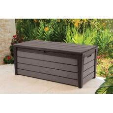 Скамья-сундук пластиковая уличная Keter HUDSON BRUSHED BENCH
