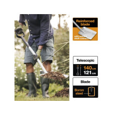 Лопата совковая телескопическая Xact FISKARS (1066734)
