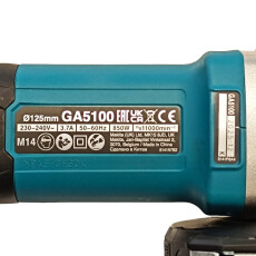 Одноручная углошлифмашина MAKITA GA 5100 в кор.