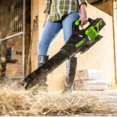 Воздуходувка аккумуляторная Greenworks GD60ABK4 60В (АКБ 4Ач + ЗУ)