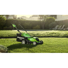 Аккумуляторная газонокосилка Greenworks G40LM41