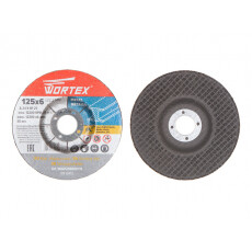 Круг обдирочный 125х6x22.2 мм для металла WORTEX