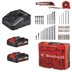 Аккумуляторная дрель-шуруповерт Einhell TE-CD 18/40 Li-i +64 (2x2,0 Ah)