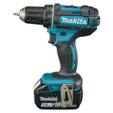 Аккум. дрель-шуруповерт MAKITA DDF482RTJ в чем. (2 АКБ 5Ач + ЗУ)