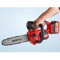 Аккумуляторная цепная пила WORTEX CEC 2518-3 в чем. ALL1 XLT SET