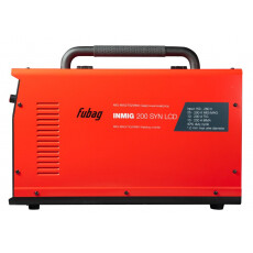 Сварочный полуавтомат-инвертор FUBAG INMIG 200 SYN LCD + горелка FB 250,3 м