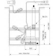 Погружной насос Wilo Drain TMW 32/8