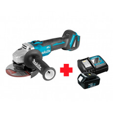 Аккумуляторная углошлифовальная машина MAKITA DGA 504 RF в чем.