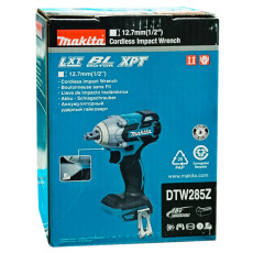 Гайковерт ударный MAKITA DTW 285 Z в кор. + АКЦИЯ (АКБ BL1830 и ЗУ DC18RC)