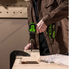 Аккумуляторная дрель-шуруповерт Greenworks DD560 24В (без АКБ и ЗУ)