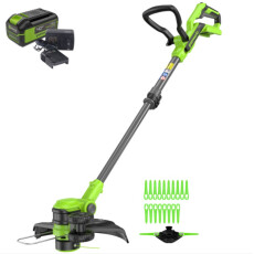 Аккумуляторный триммер Greenworks G40LT331K4 (АКБ 4Ач + ЗУ)