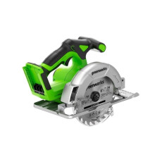 Циркулярная пила аккумуляторная Greenworks GD24CS165 24В (АКБ 5Ач + ЗУ)